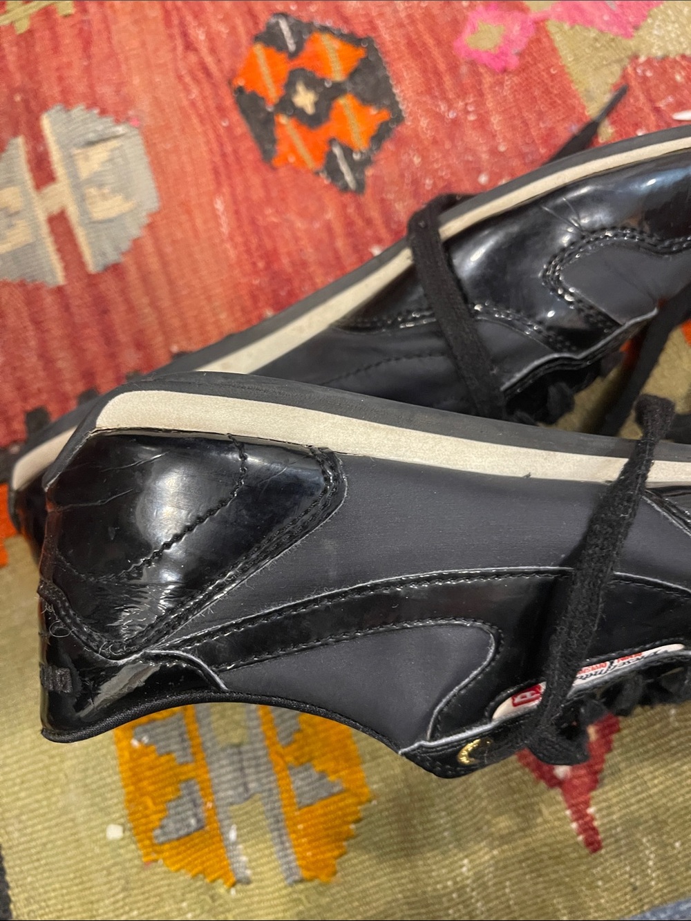 Diesel Black Sneakers with Subtle Gray Accents - Picture 14 of 15